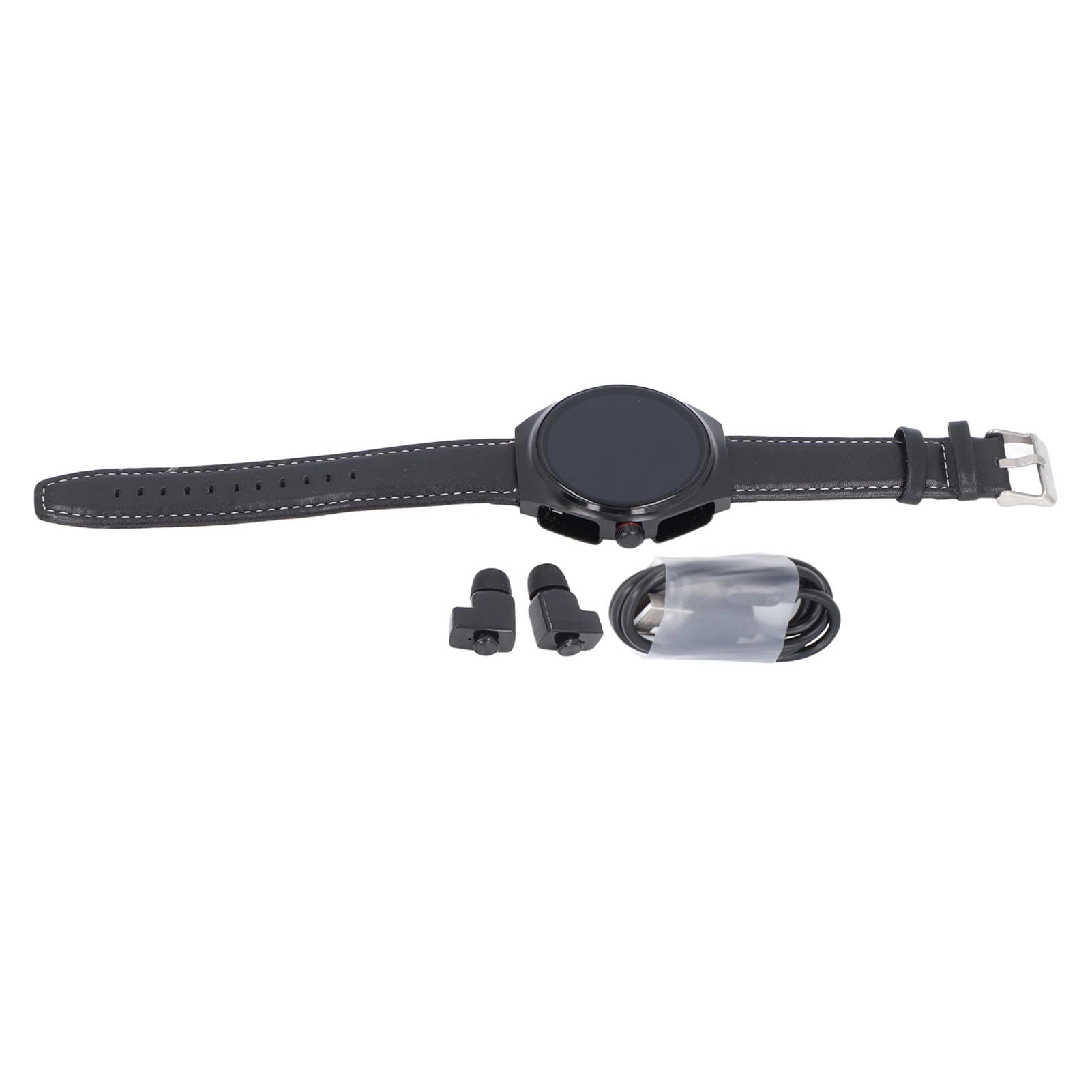 Bonbela Smart Watch ABS Metal Leather