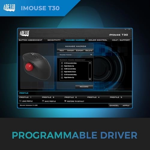 iMouse T30 - Mouse USB Wireless