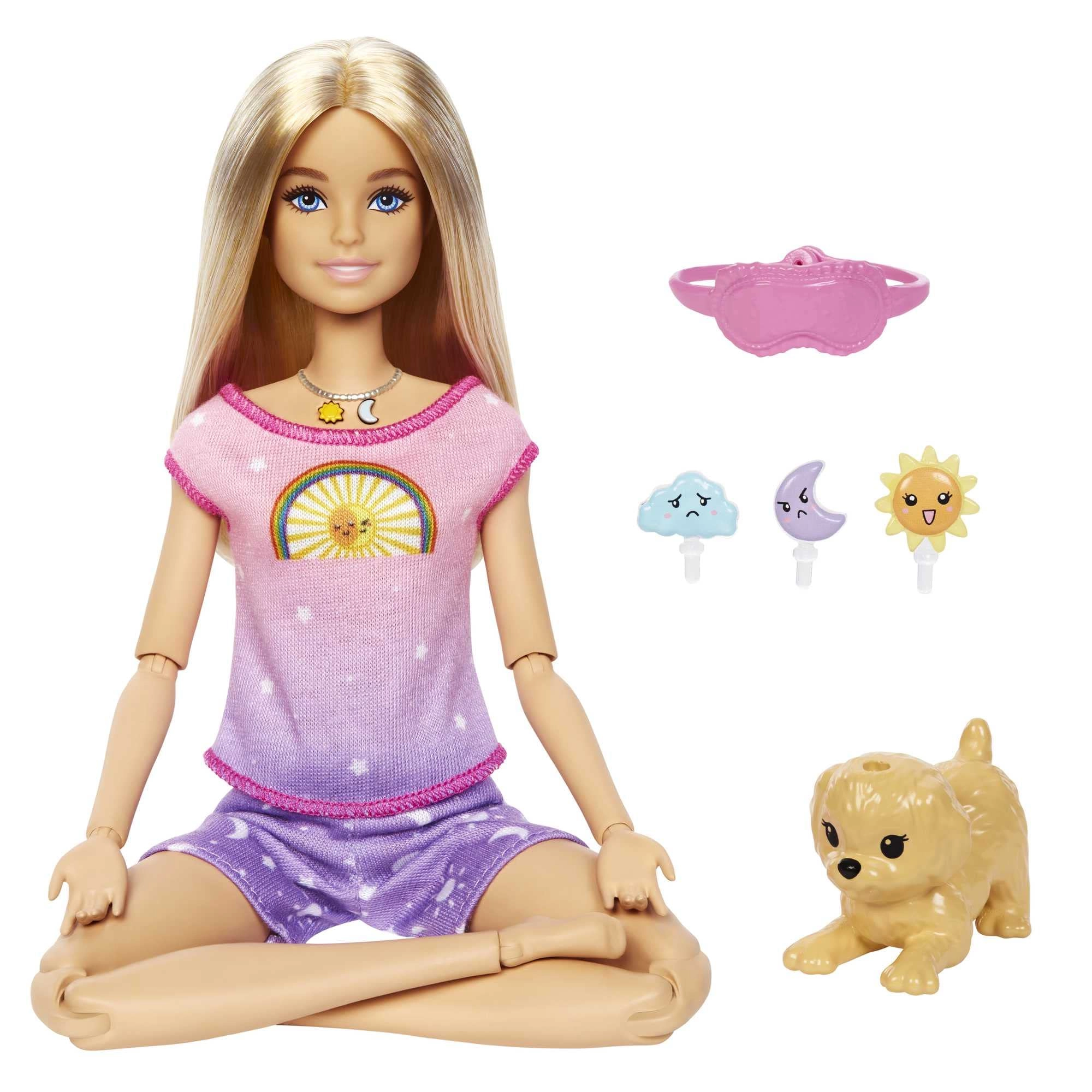 Barbie Rise and Relax Doll - 6 Light & Sound Meditations 11.5 inches Ages 3+