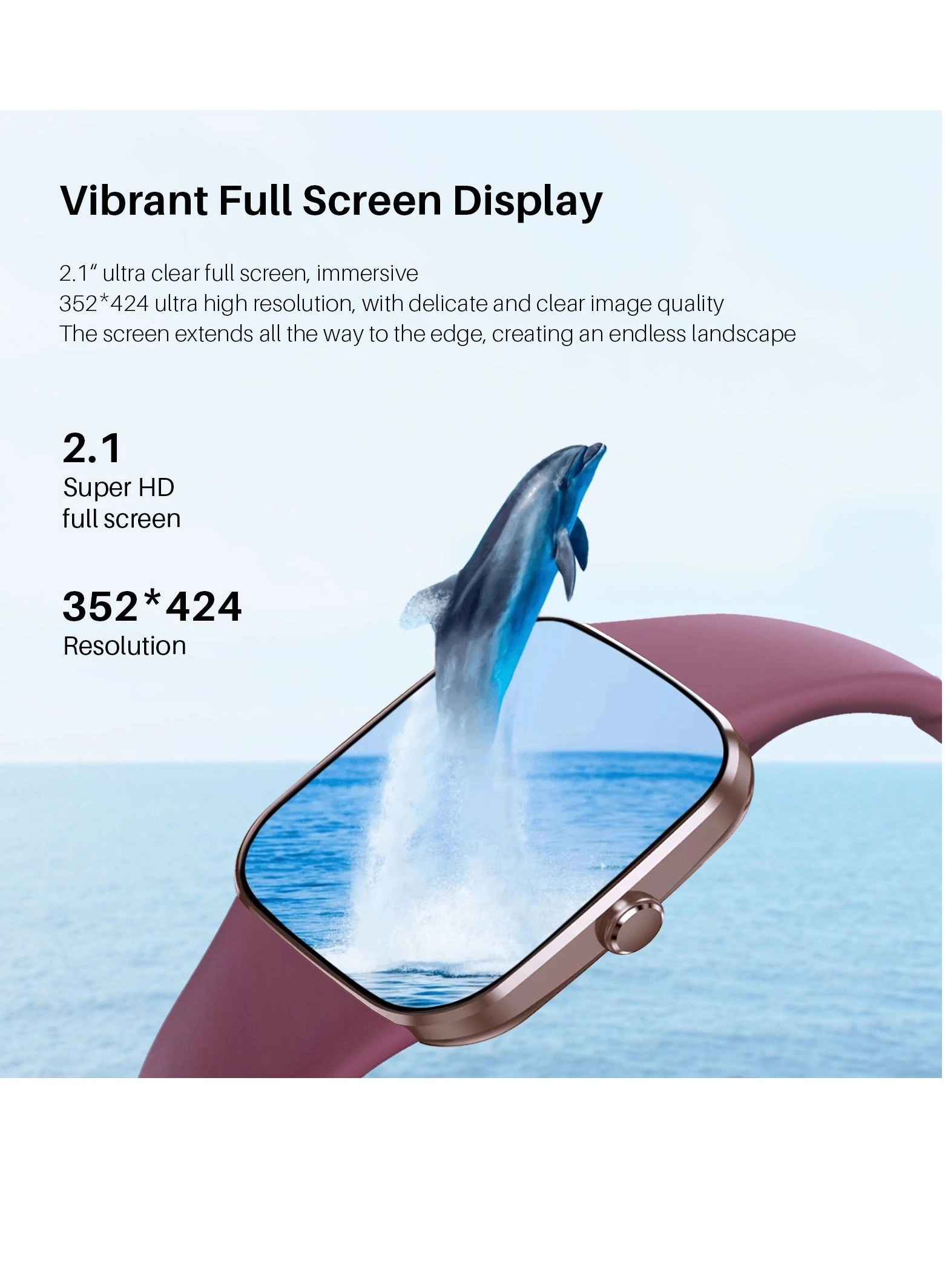 Smart Watch - 2.1 43.2mm ABS+PC