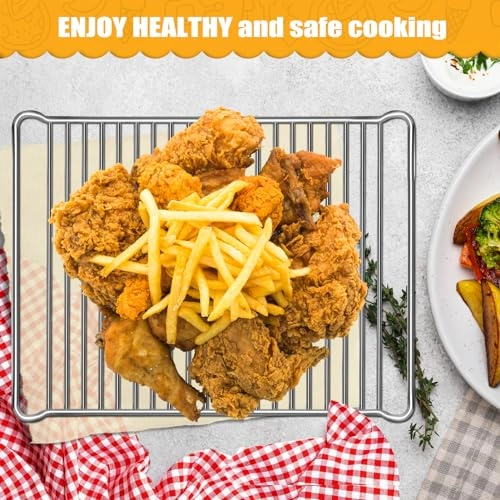 Air Fryer Grill Pan - Stainless Steel 1