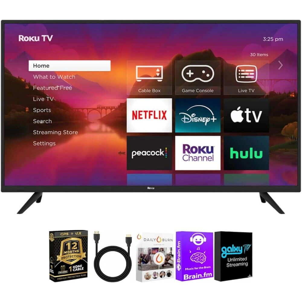 Roku (Renewed) 40R3B4KIT1 - 40 inch Bundle