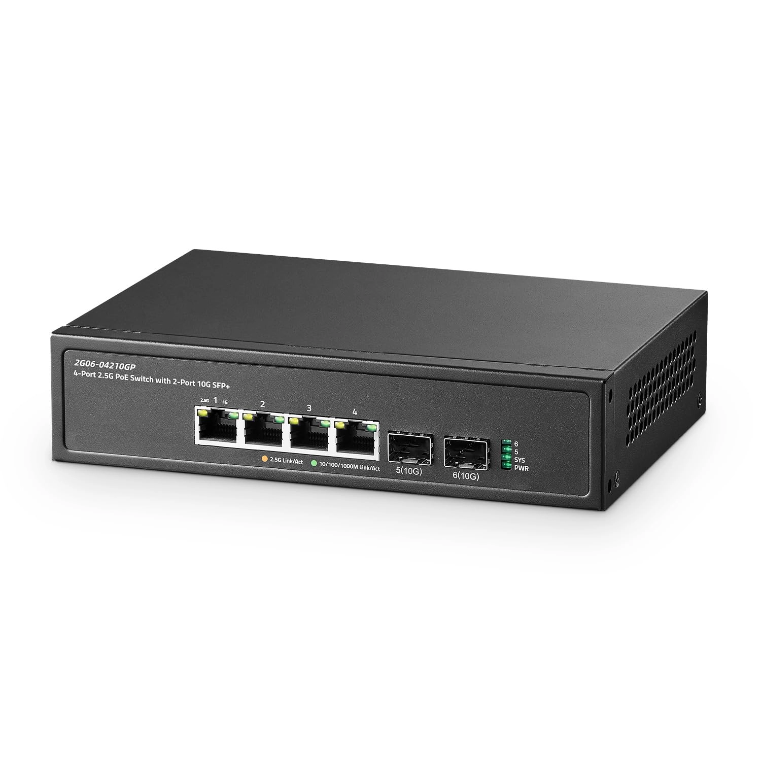 Binardat 4x2.5G POE +2x10G SFP - 6-ports