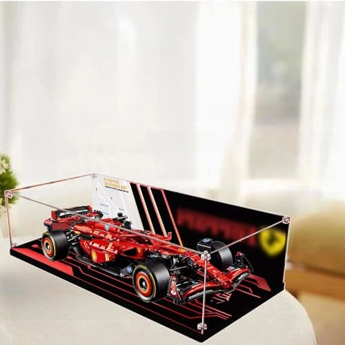 Acrylic Display Box for LEGO 42007 Racing Models - 3mm thickness Dustproof Transparent