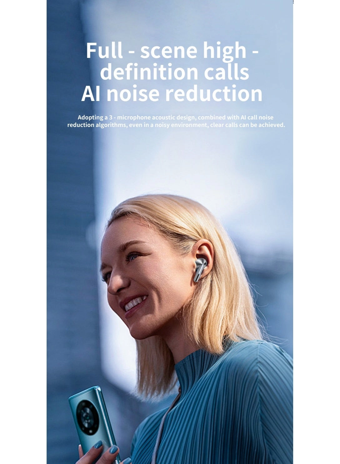 In-Ear Earphones Wireless Earbud