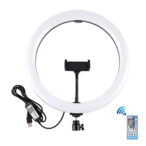 RGBW Dimmable LED Ring - USB Bluetooth 30W