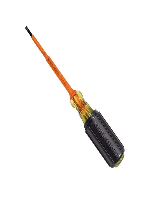 612-4-INS Insulated Slotted Screwdriver 1/8-Inch x 4-Inch