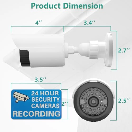 Bullet Dummy Camera - Indoor/Outdoor