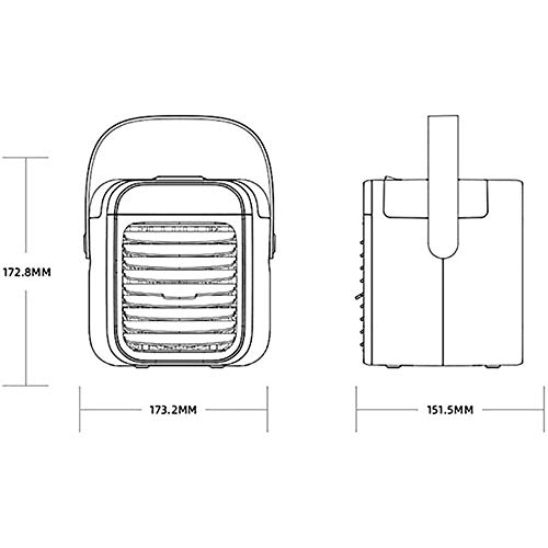 Portable Evaporative Conditioner - Blue Personal