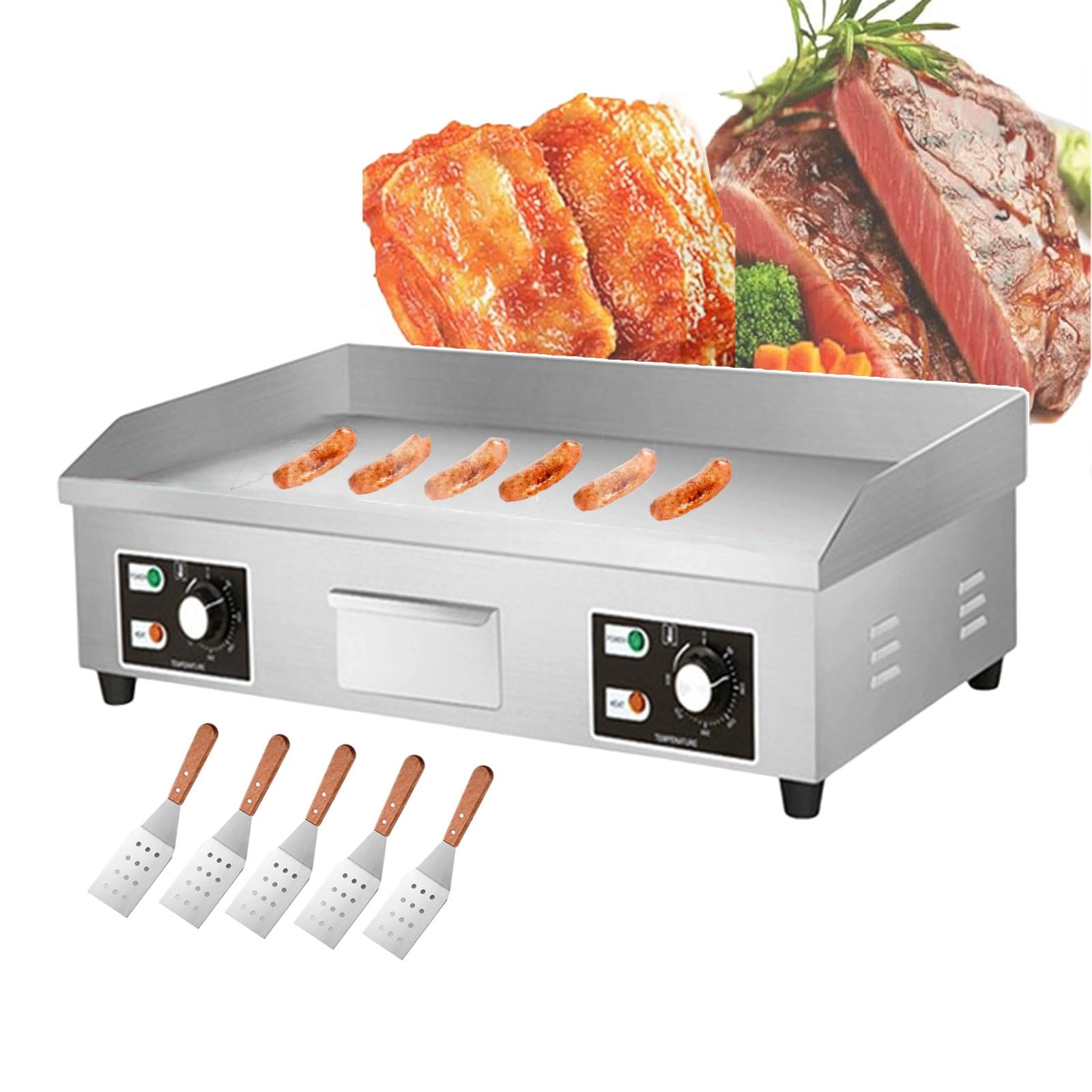 Electric Griddle - 2 660*400mm/730*400mm