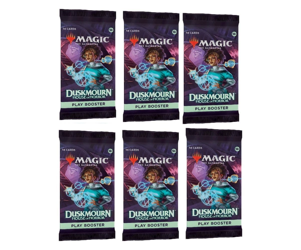 C&E Magic The Gathering Play Booster Pack - 6pcs - 14 Cards