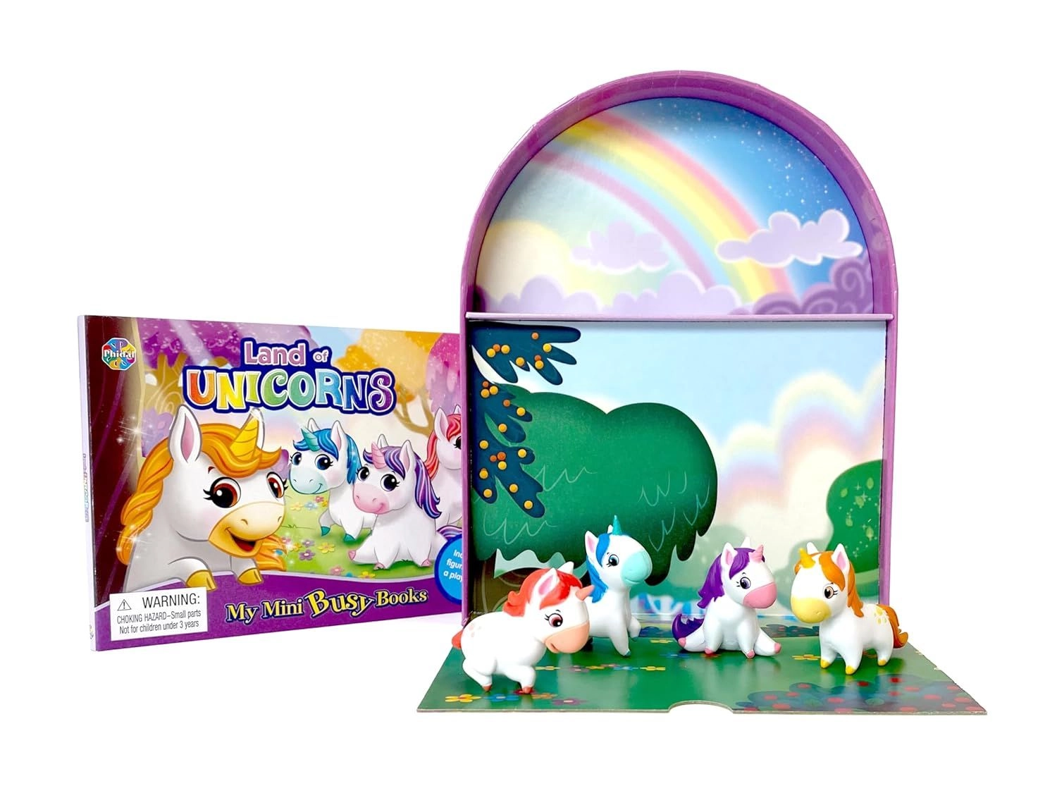 Phidal My Mini Busy Books Land of Unicorns - 3+