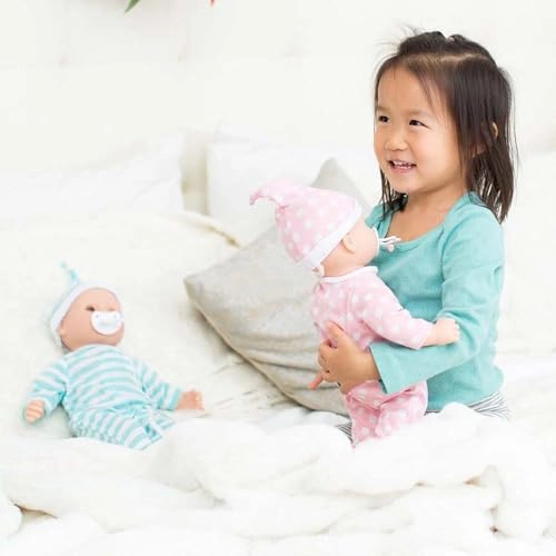 Luke & Lucy Twin Baby Dolls - 15-inch Boy and Girl Ages 18 months+