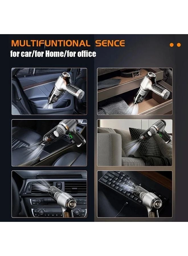 4-in-1 Wireless Handheld Vacuum Cleaner - 2000mAh