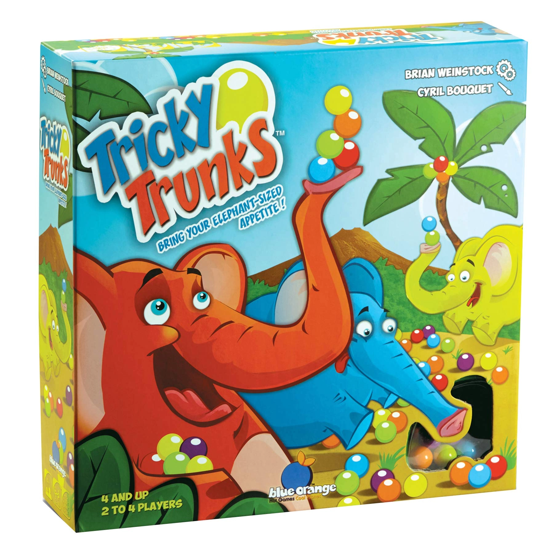 Blue Orange Tricky Trunks - Multi