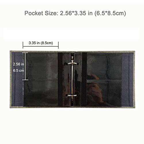 Mini Photo Album - 15.01 x 14.5 x 3 cm Compatible with Fujifilm instax mini LiPlay 11 9 8 7S 90 70 50 25S / SP-2 / LINK / Polaroid 300/ Polaroid Z2300 / Pringo 231 / LG PD 233/ LG PD 239 cameras, and also HP Sprocket printer, Polaroid ZIP Mobile printer, Kodak Mini Mobile Wi-Fi & NFC Photo Printer