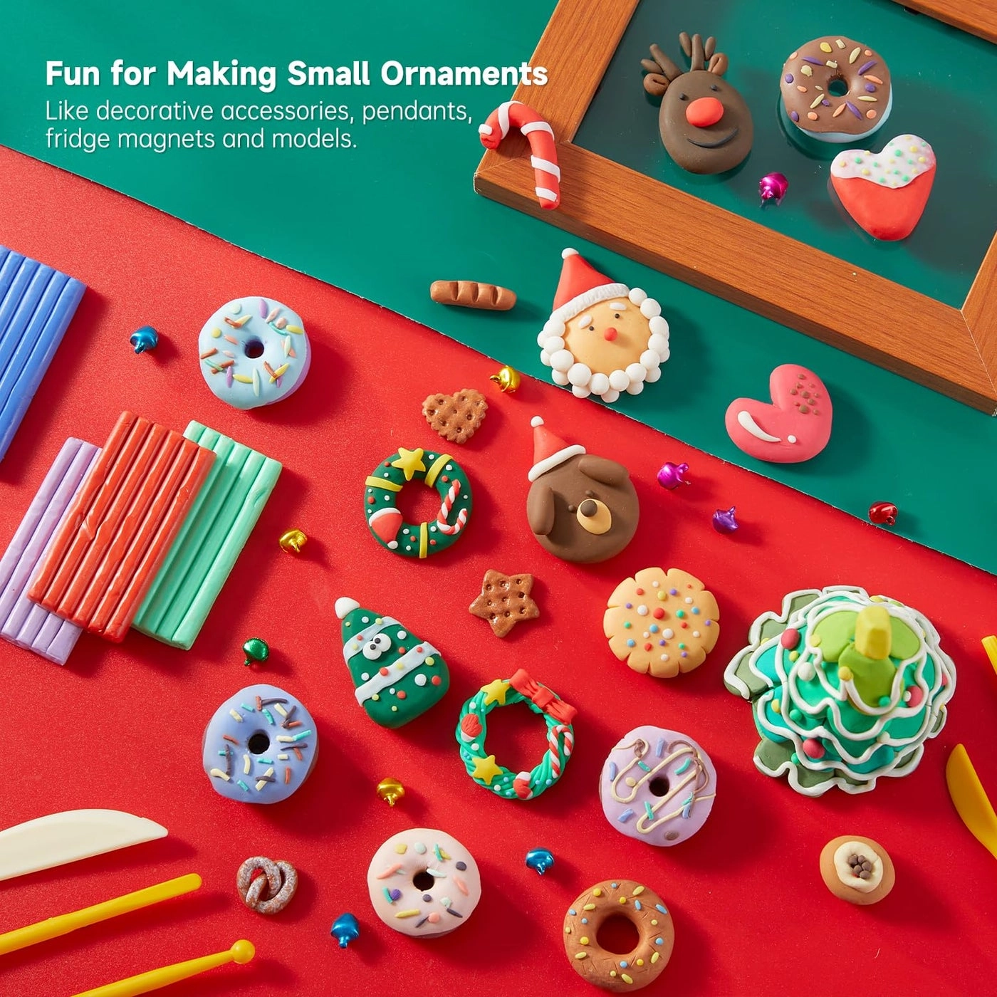 polymer clay set - Polymer Clay 200g 57pcs.