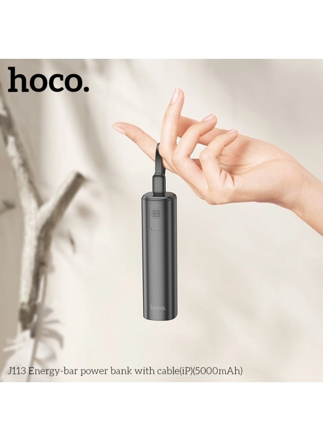 Energy Bar Wired Power Bank - 5000mAh