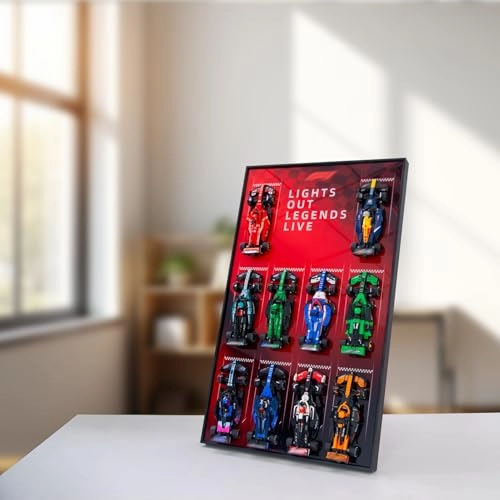 Wall mount display - Lego F1 Speed Champions