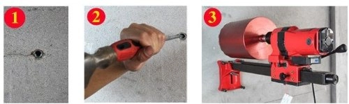 Portable Drilling Machine - 220V 2300W red