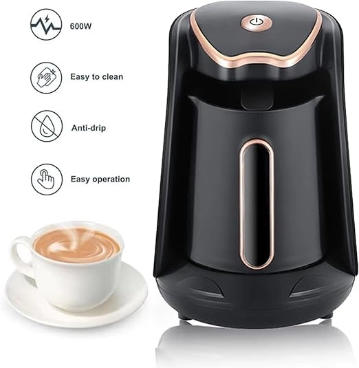 Turkish coffee Maker - 250ml 5 Cups Automatic Power-Off