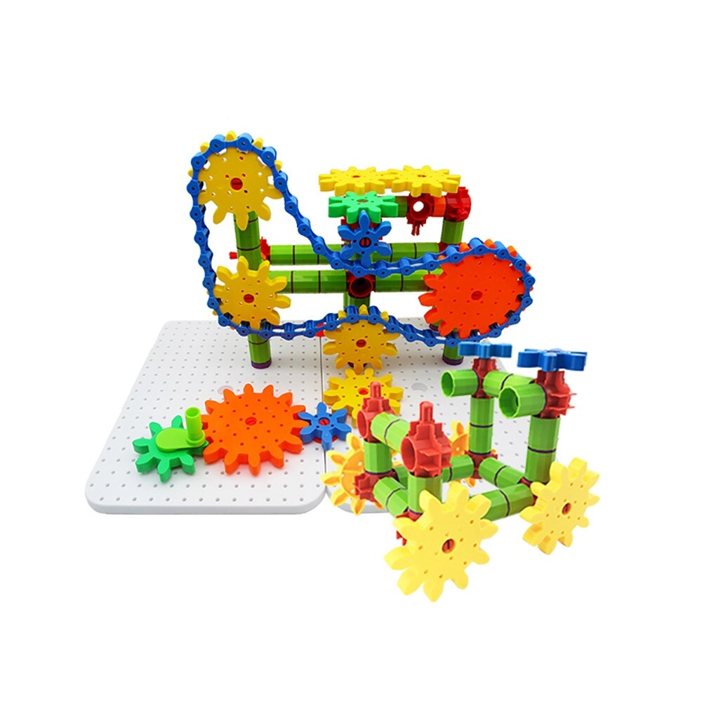 XIANGYU PLAY Gear Shape Blocks - 170 pieces