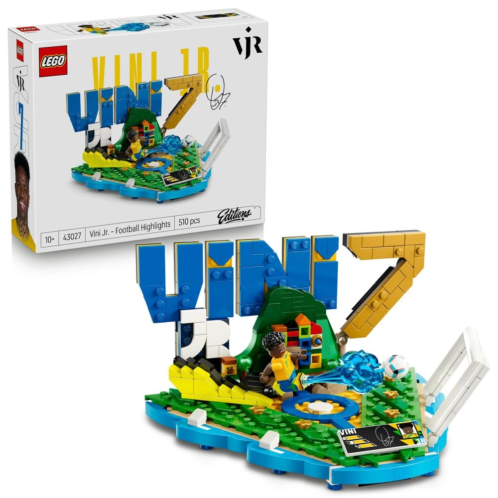 LEGO Vini Jr. Football Highlights (43027) - 3D Display Collectible Minifigure