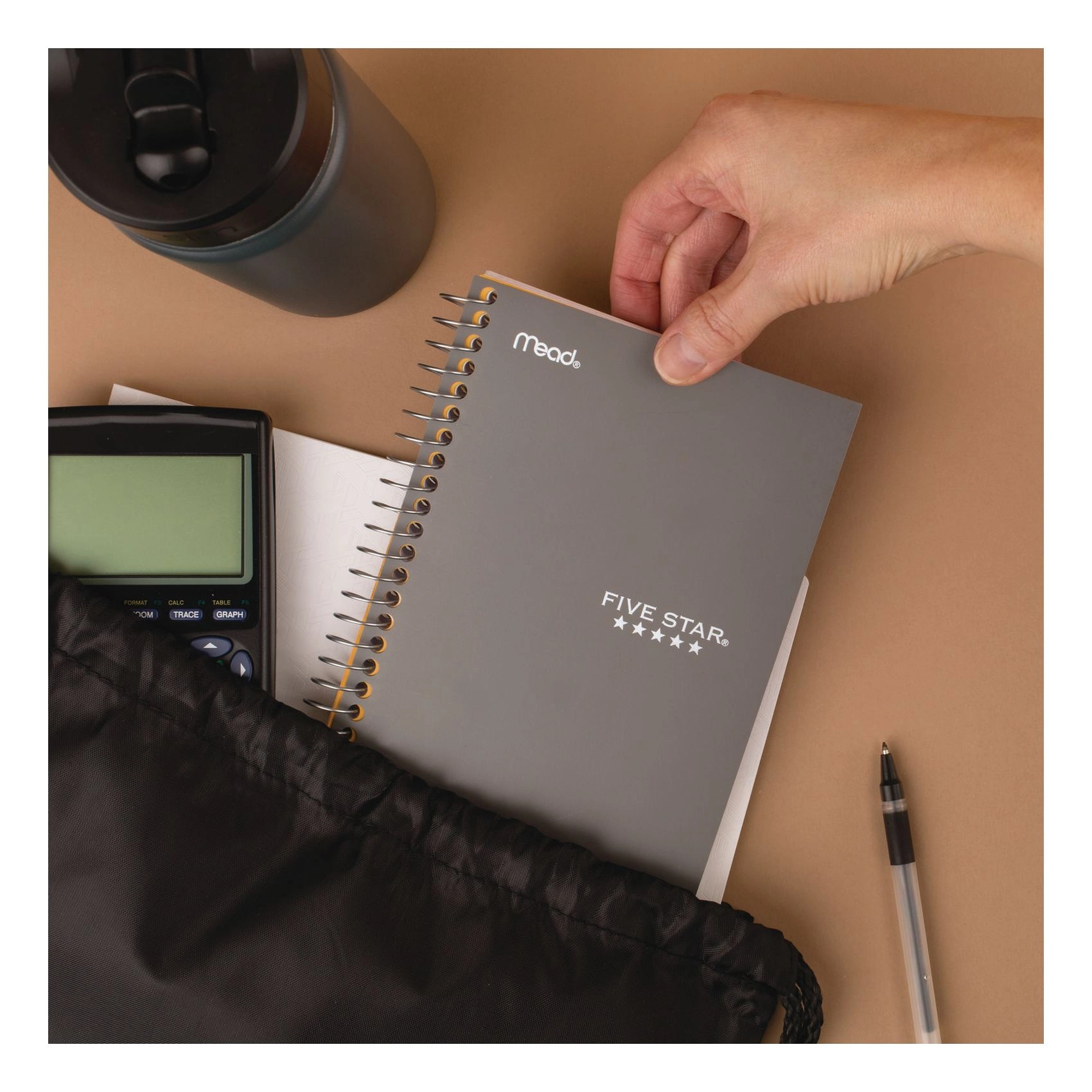 3 Subject Notebook Spiral - Lined 150 Sheets