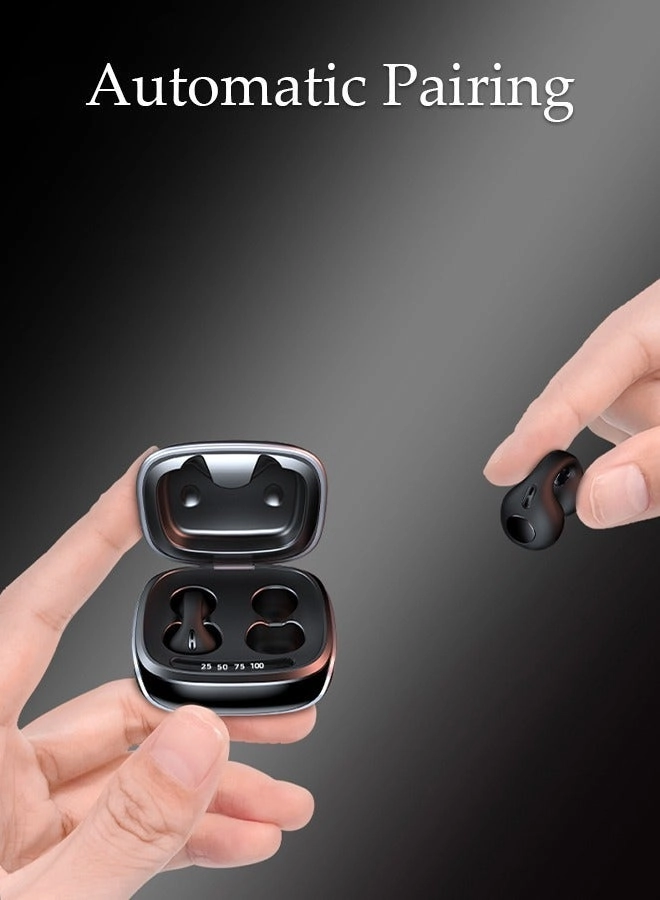Clip On Bluetooth Earphones Wireless Earbud