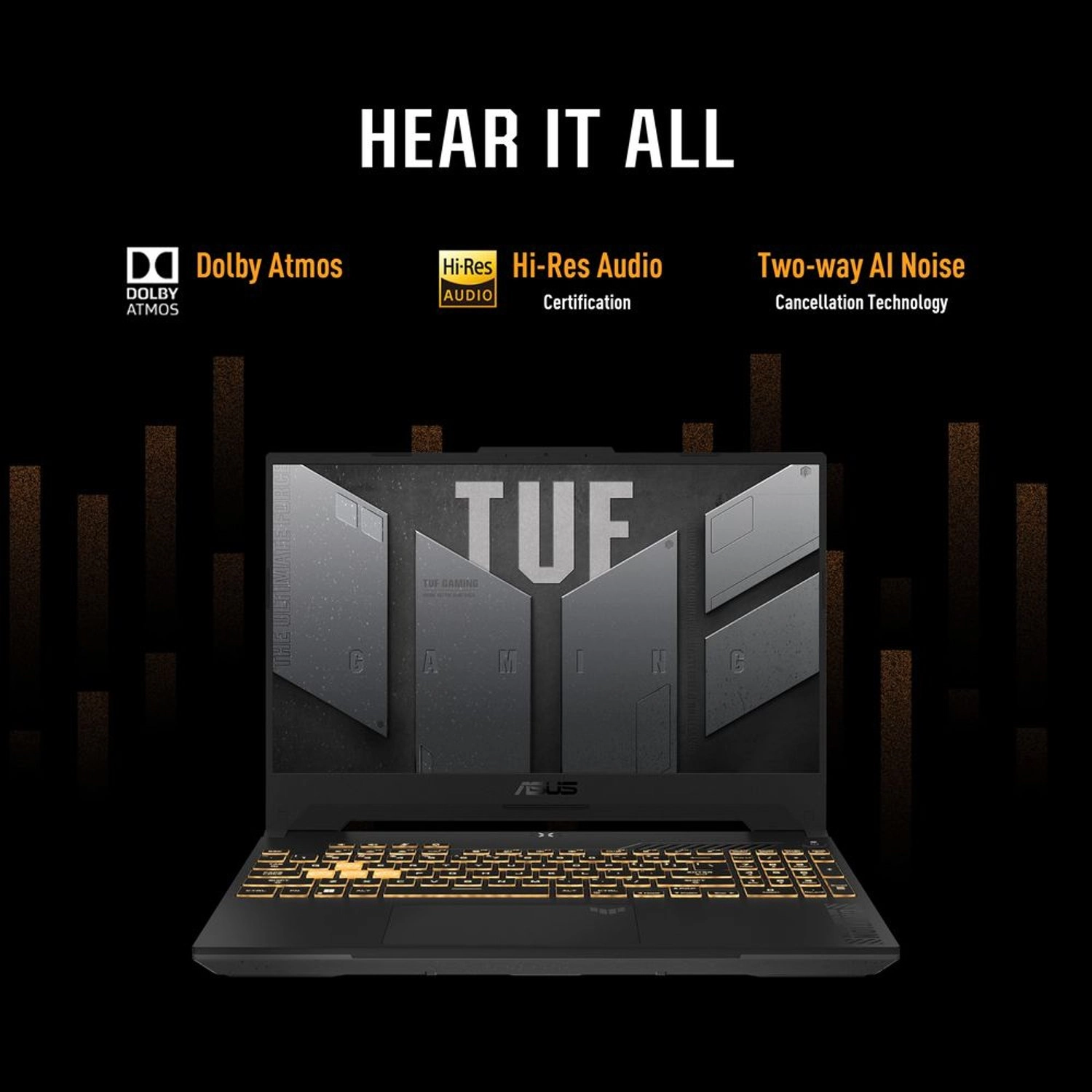 TUF A15 FA507UI-9321G - 15.6'' Ryzen 9-8945HS 32GB DDR5 1TB SSD