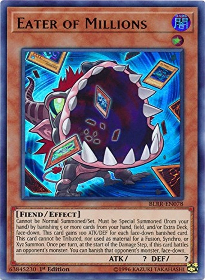 Yu-Gi-Oh! Eater of Millions BLRR-EN078 - 1st Edition