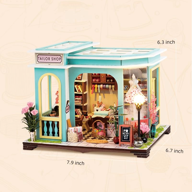 Miniature House Kit - Tailor Shop