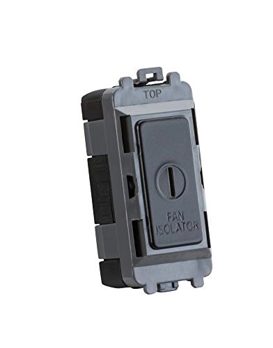 Fan Isolator Key Switch Module - 10A 1-Way Switch