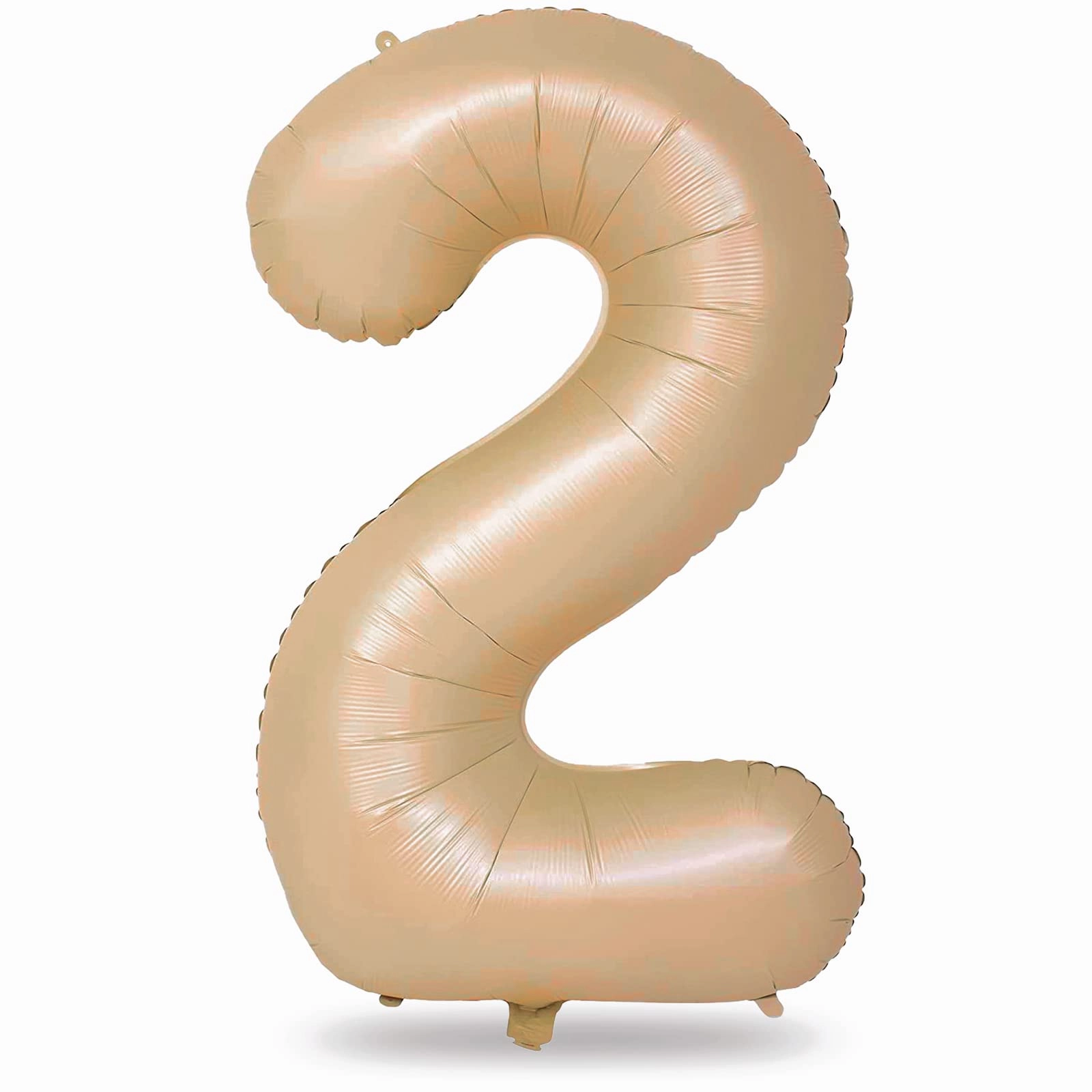 lingqiang Number 2 Balloon - 1.0 Count Anniversary, Baby Shower, Birthday, Bridal Shower, Engagement, Graduation, Halloween, New Year, Prom, Wedding