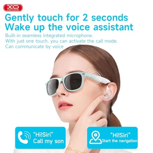 Smart Bluetooth Sunglasses - Mint Green