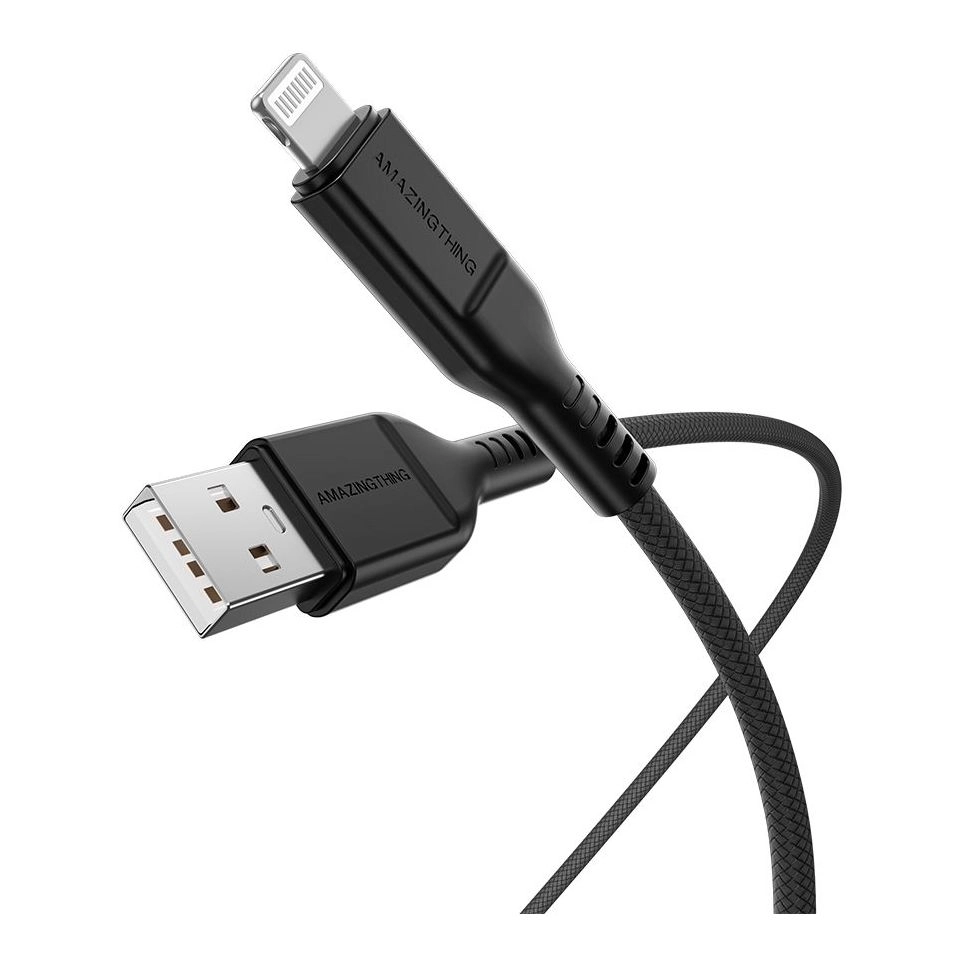 AMAZINGthing Thunder Pro USB-A to Lightning Cable 2.1m