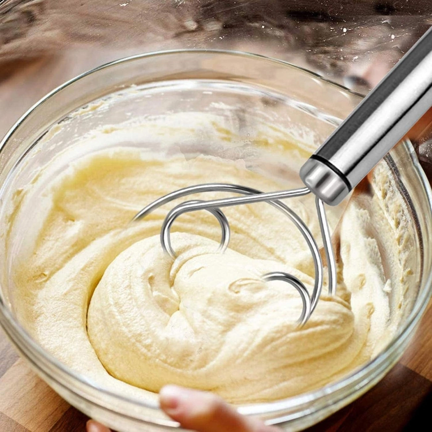 Dough Mixer - Stainless Steel Hanging Hole