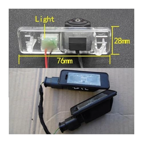 Reverse car rear view camera - Night vision Wired 720 x 540 pixels