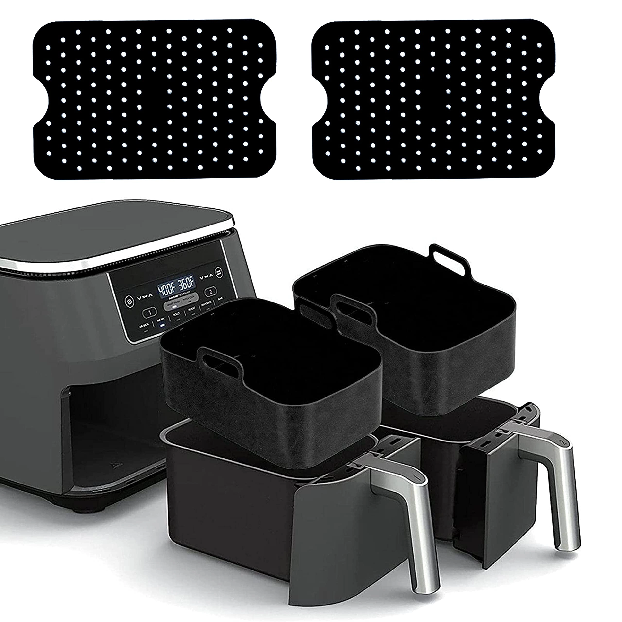 Air Fryer Silicone Pot - Silicone 4 Pieces