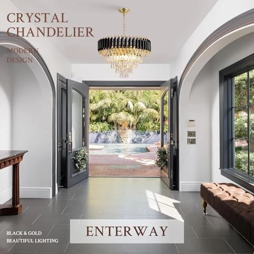 Crystal Pendant Light - 800/300 MM