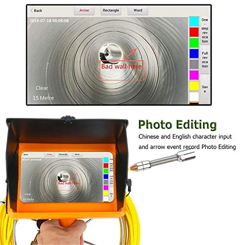 Pipe Inspection camcorder - 20m 23MM