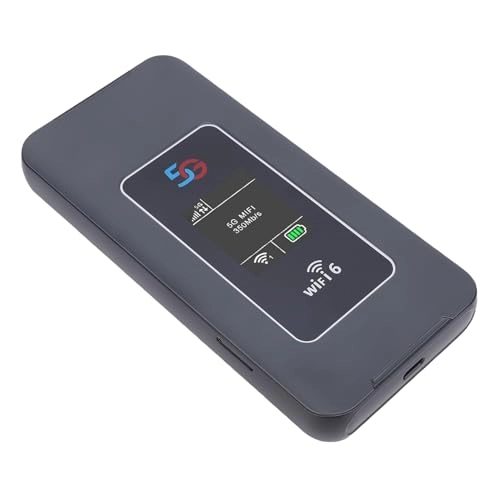 5G Mobile Hotspot - 5G WiFi 6 2.77Gbps (DL) 1.25Gbps (UL)