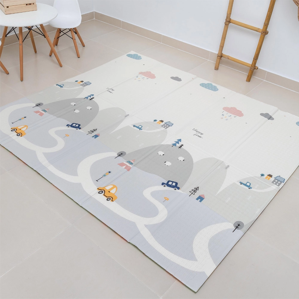 Baby Reversible & Foldable Playmat - Suitable for 0 months & above