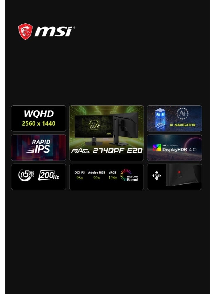 MAG 274QPF E20 - 27 2560 x 1440