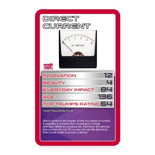 Top Trumps Electricity and Magnetism Card Game - 6 years+ 30 pieces