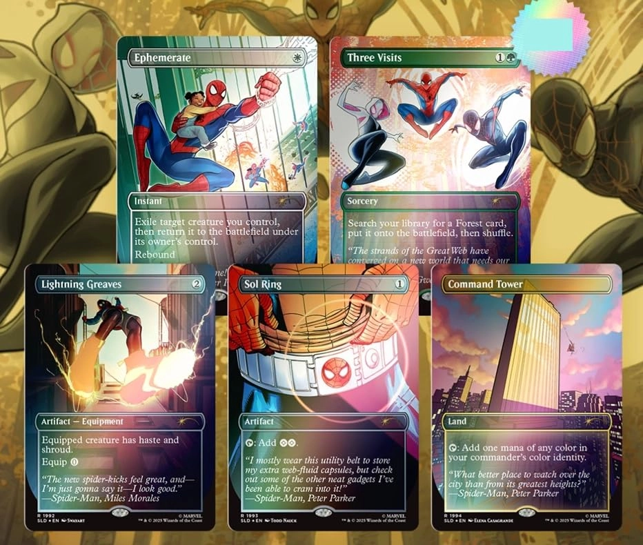 MTG Decks & More Secret Lair x Marvel's Spider-Man: Heroic Deeds - Foil Edition