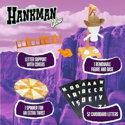 Magnetic Hangman - 18 months and up 52 pieces