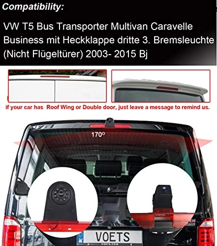 Car Rear view Camera - Night vision 628*586 pixels + Rear View Mirror - 7" LCD