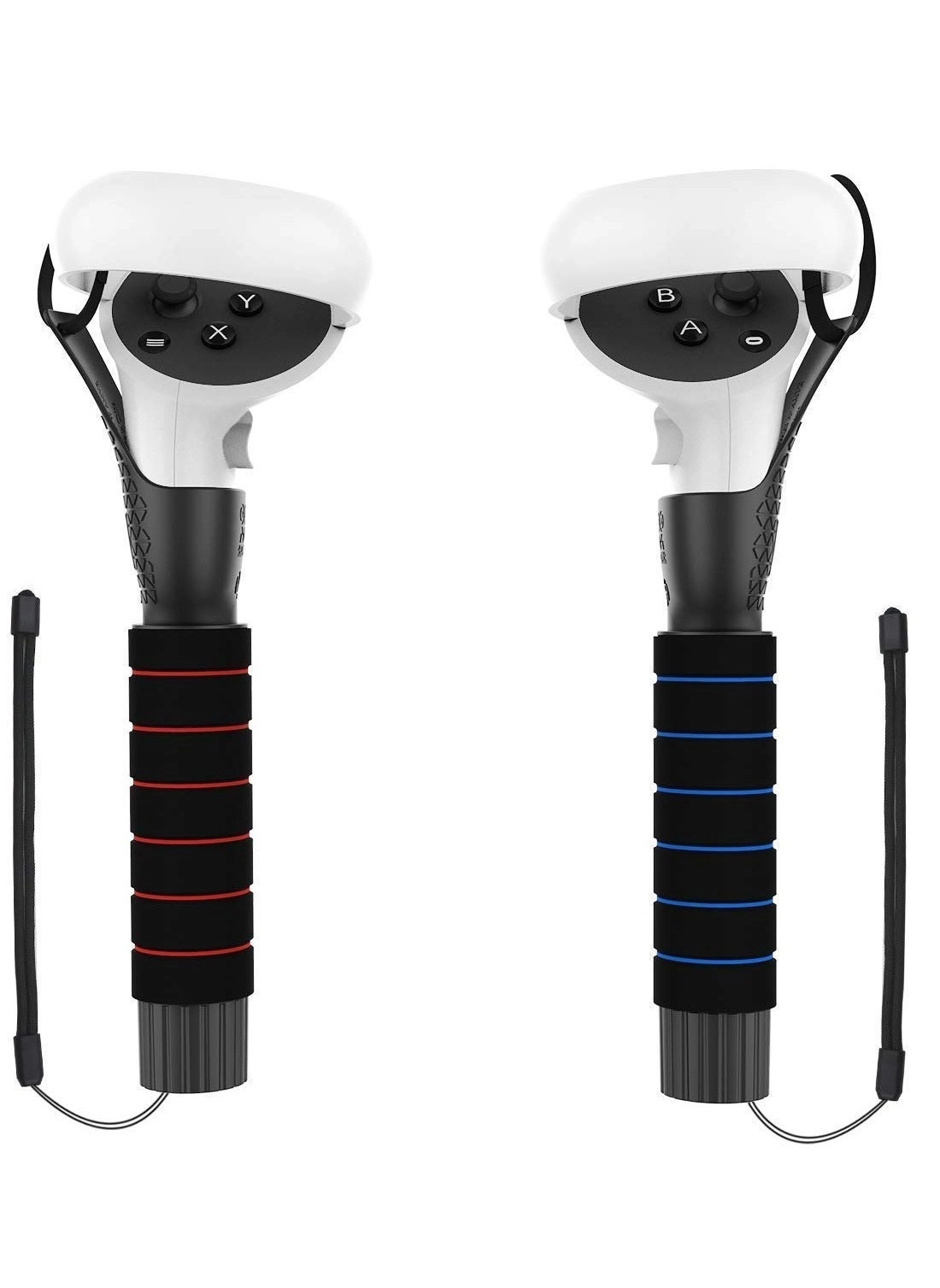 Dual Gamepad Extension Grips