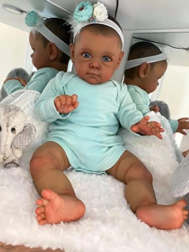 Maggi Reborn Baby Doll - 24 inches 60 cm African American Indian